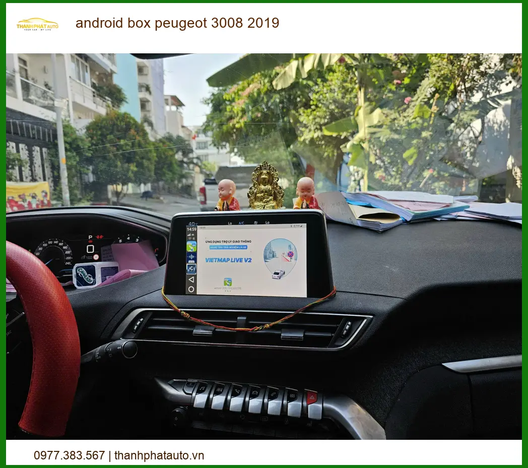 Android Box Peugeot 3008 2019 - Trung Tâm Gắn Android Box Chính Hãng TPHCM
