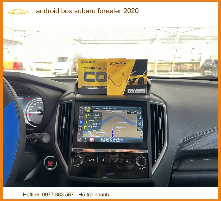 Android Box cho Subaru Forester 2020 - Địa Chỉ Lắp Đặt Chính Hãng TPHCM