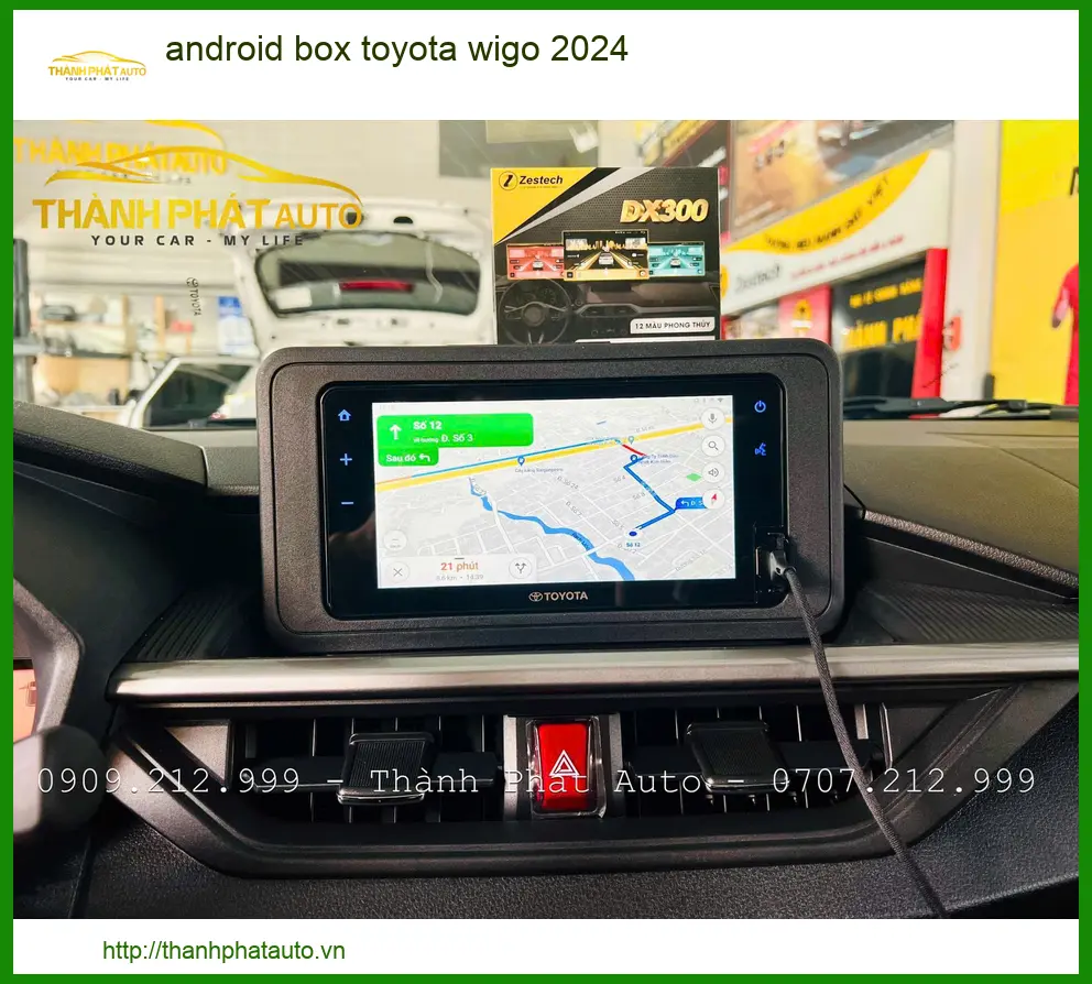 Android Box Toyota Wigo 2024 - Địa Chỉ Lắp Đặt Uy Tín TPHCM