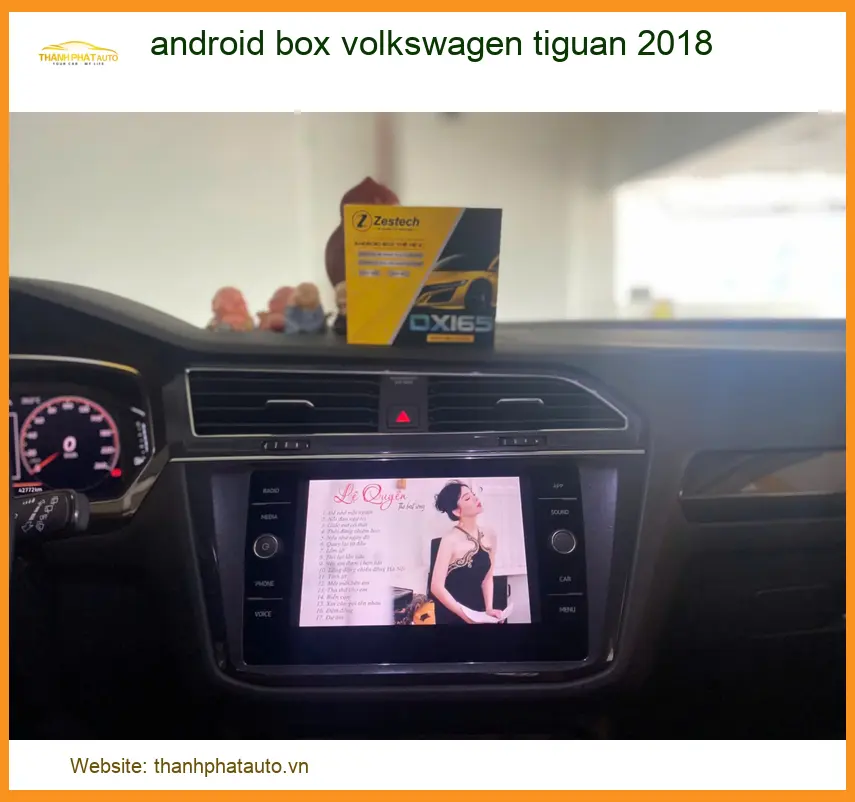 Android Box Cho Xe Volkswagen Tiguan 2018 - Địa Chỉ Lắp Đặt Uy Tín TPHCM