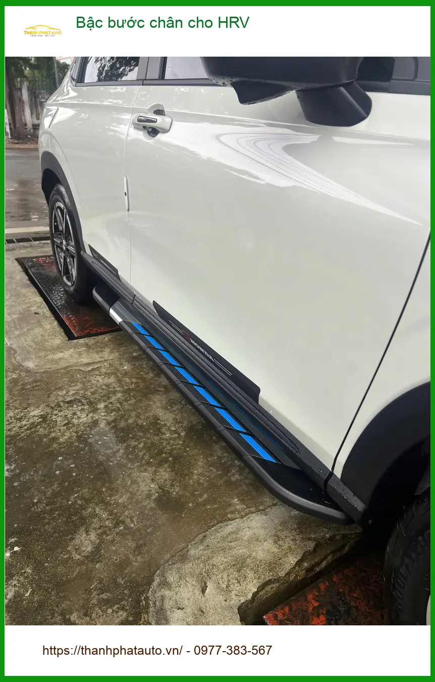 Anh Khôi lắp bậc bước chân cho Honda HRV tại Quận 9 để xe thêm vững chãi ảnh thực tế 3