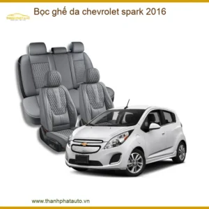 Bọc Ghế Da Chevrolet Spark 2016 - Trung Tâm Lắp Đặt Uy Tín TPHCM