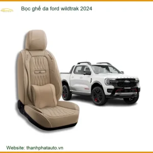 Bọc Ghế Da Cao Cấp Ford Wildtrak 2024 - Địa Chỉ Lắp Đặt Uy Tín TPHCM