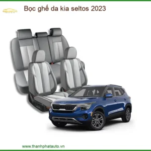 Bọc Ghế Da Cao Cấp Cho Xe Kia Seltos 2023 - Địa Chỉ Lắp Đặt Chính Hãng Uy Tín TPHCM