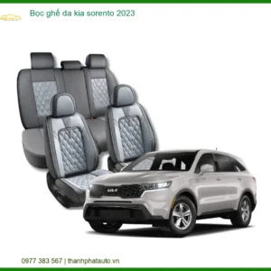 Dịch Vụ Bọc Ghế Da Xe Kia Sorento 2023 - Địa Chỉ Lắp Đặt Uy Tín Chính Hãng TPHCM