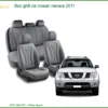 Bọc Ghế Da Nissan Navara 2011 - Trung Tâm Lắp Đặt Chính Hãng TPHCM