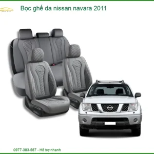 Bọc Ghế Da Nissan Navara 2011 - Trung Tâm Lắp Đặt Chính Hãng TPHCM