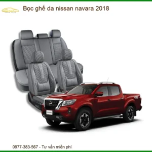 Dịch Vụ Bọc Ghế Da Nissan Navara 2018 - Trung Tâm Lắp Đặt Uy Tín TPHCM
