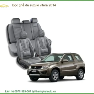 Bọc Ghế Da Suzuki Vitara 2014 - Trung Tâm Lắp Đặt Uy Tín TPHCM