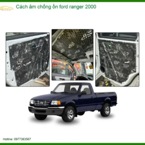 Cách âm chống ồn Ford Ranger 2000 - Trung Tâm Lắp Đặt Uy Tín TPHCM