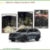 Cách Âm Chống Ồn Honda CRV 2025 - Địa Chỉ Lắp Đặt Uy Tín TPHCM