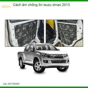 Cách âm chống ồn Isuzu Dmax 2013 - Trung Tâm Lắp Đặt Uy Tín TPHCM