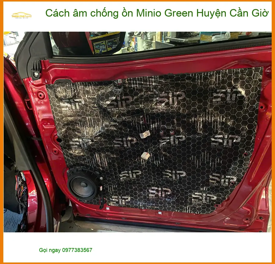 Dịch Vụ Lắp Cách Âm Chống Ồn Ô Tô Minio Green Cần Giờ - Giá Tốt TPHCM ảnh thực tế 3