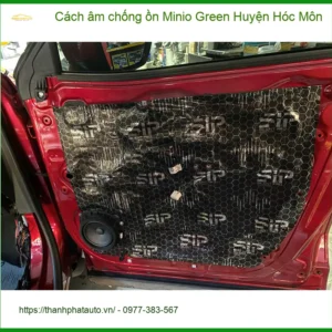 Địa Chỉ Thi Công Cách Âm Chống Ồn Ô Tô Minio Green Huyện Hóc Môn - Giá Tốt TPHCM - Ảnh 2