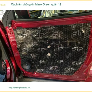 Dịch Vụ Thi Công Cách Âm Chống Ồn Ô Tô Minio Green Quận 12 - Giá Tốt TPHCM - Ảnh 2