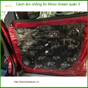 Dịch Vụ Cách Âm Chống Ồn Ô Tô âm chống ồn Minio Green quận 3 - Giá Tốt TPHCM - Ảnh 2