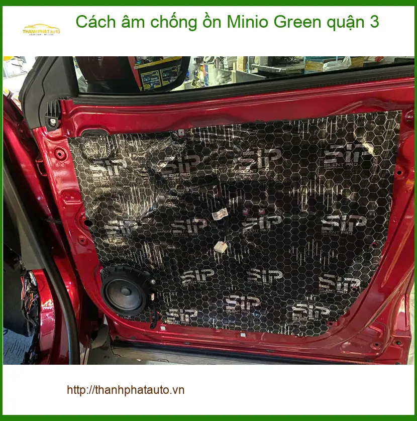 Dịch Vụ Cách Âm Chống Ồn Ô Tô âm chống ồn Minio Green quận 3 - Giá Tốt TPHCM ảnh thực tế 2