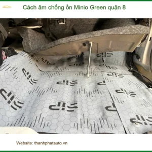 Trung Tâm Lắp Cách Âm Chống Ồn Ô Tô Minio Green Quận 8 - Giá Tốt TPHCM - Ảnh 2