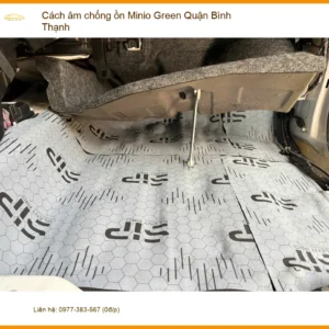 Dịch Vụ Thi Công Cách Âm Chống Ồn Ô Tô Minio Green Bình Thạnh - Thi Công Chuyên Nghiệp - Ảnh 2