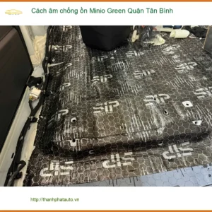 Nơi Thi Công Cách Âm Chống Ồn Ô Tô Minio Green Quận Tân Bình - Giá Tốt TPHCM - Ảnh 2