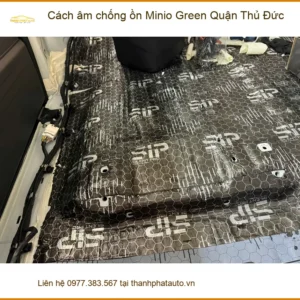 Nơi Lắp Cách Âm Chống Ồn Ô Tô Minio Green Quận Thủ Đức - Giá Tốt TPHCM - Ảnh 2