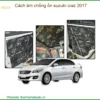 Cách âm chống ồn cho xe Suzuki Ciaz 2017 - Địa Chỉ Lắp Đặt Uy Tín TPHCM