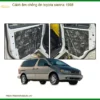 Cách Âm Chống Ồn Toyota Sienna 1998 - Địa Chỉ Lắp Đặt Uy Tín TPHCM