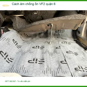 Dịch Vụ Thi Công Cách Âm Chống Ồn Ô Tô âm chống ồn VF2 quận 6 - Giá Tốt TPHCM - Ảnh 3