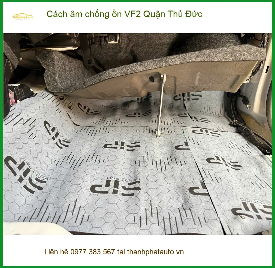 Nơi Cách Âm Chống Ồn Ô Tô âm chống ồn VF2 Quận Thủ Đức - Giá Tốt TPHCM