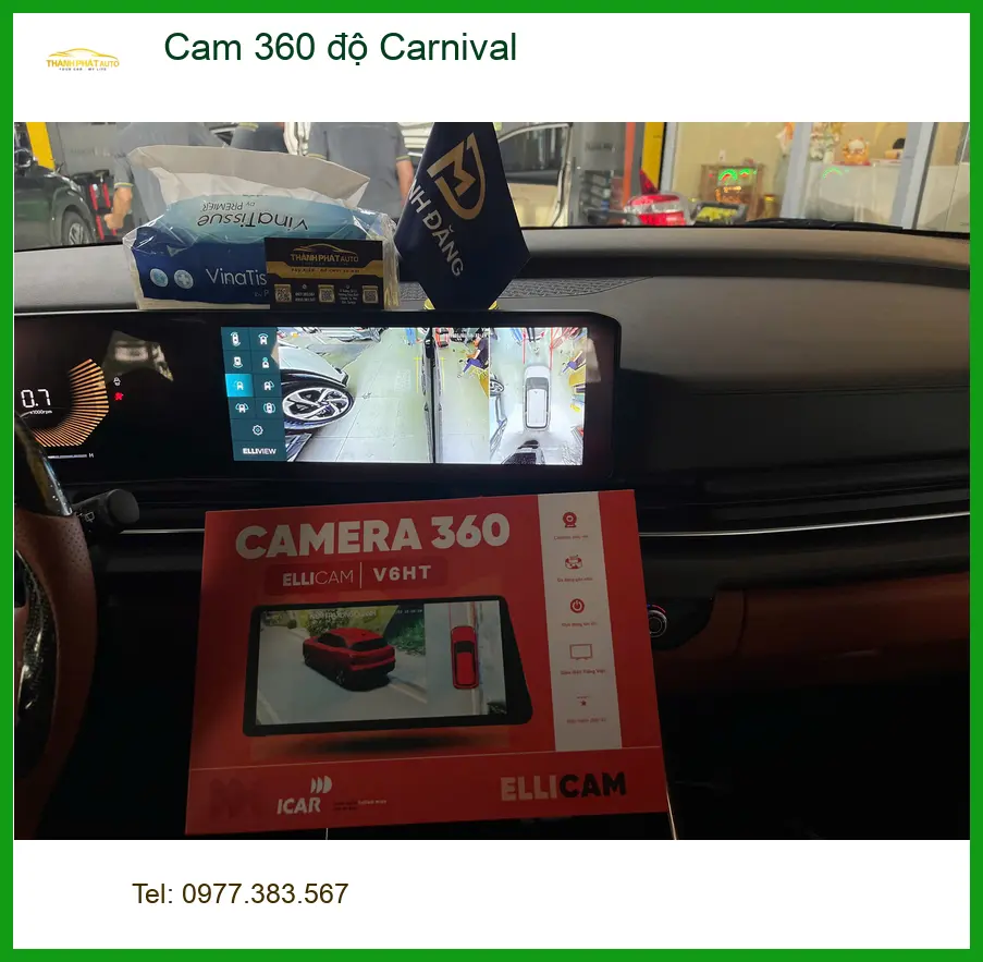 Anh Nhật lắp Camera 360 độ Carnival tại Quận 9 uy tín, giá tốt ảnh thực tế 4
