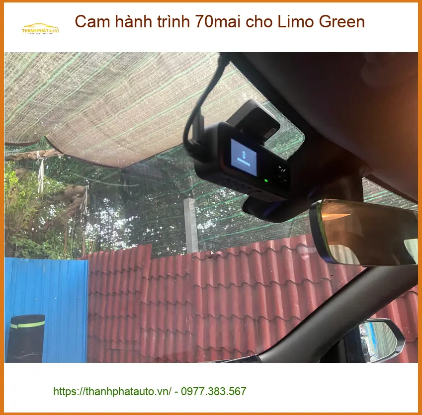 Anh Kiên lắp cam hành trình 70mai cho Limo Green tại Quận 12 ảnh thực tế 4
