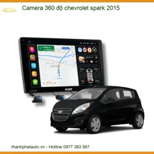 Camera 360 độ Chevrolet Spark 2015 - Địa Chỉ Lắp Đặt Uy Tín TPHCM