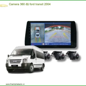Camera 360 độ Ford Transit 2004 - Địa Chỉ Lắp Đặt Uy Tín TPHCM