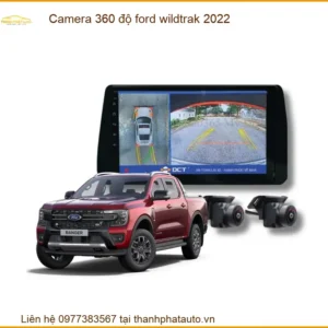 Camera 360 độ Ford Wildtrak 2022 - Trung Tâm Lắp Đặt Chính Hãng TPHCM