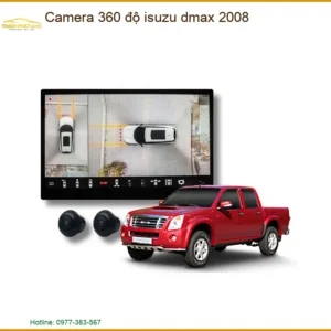 Camera 360 độ Isuzu Dmax 2008 - Trung Tâm Lắp Đặt Uy Tín Giá Tốt TPHCM