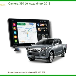 Camera 360 độ Isuzu D-Max 2013 - Địa Chỉ Lắp Đặt Uy Tín TPHCM