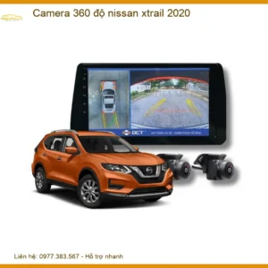 Camera 360 độ Nissan X-Trail 2020 - Trung Tâm Lắp Đặt Uy Tín TPHCM