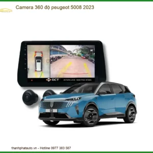 Camera 360 độ Peugeot 5008 2023 - Nơi Nâng Cấp Camera 360 Uy Tín TPHCM