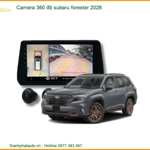 Camera 360 độ Subaru Forester 2026 - Địa Chỉ Lắp Đặt Chính Hãng TPHCM
