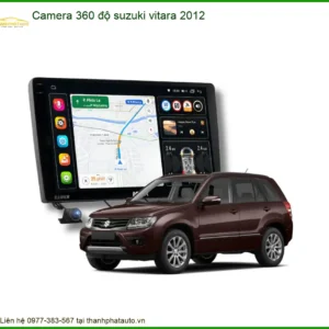 Camera 360 độ Suzuki Vitara 2012 - Địa Chỉ Lắp Đặt Uy Tín TPHCM