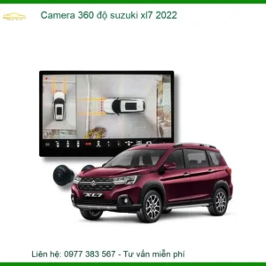 Camera 360 độ Suzuki XL7 2022 - Trung Tâm Lắp Đặt Uy Tín TPHCM