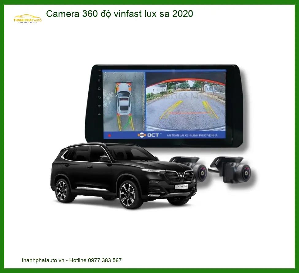 Camera 360 độ Vinfast Lux SA 2020 - Trung Tâm Nâng Cấp Chính Hãng TPHCM