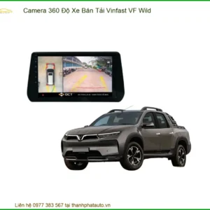 Camera 360 Độ Xe Bán Tải Vinfast VF Wild - Địa Chỉ Lắp Đặt Uy Tín TPHCM
