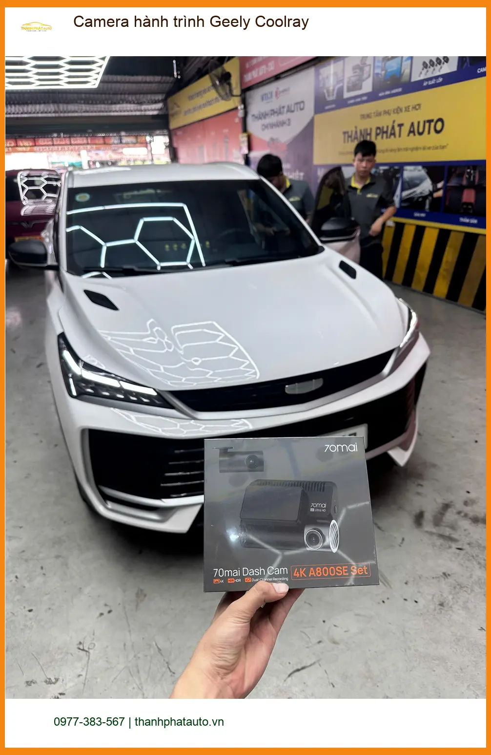 Địa chỉ lắp Camera hành trình Geely Coolray uy tín tại Quận 12