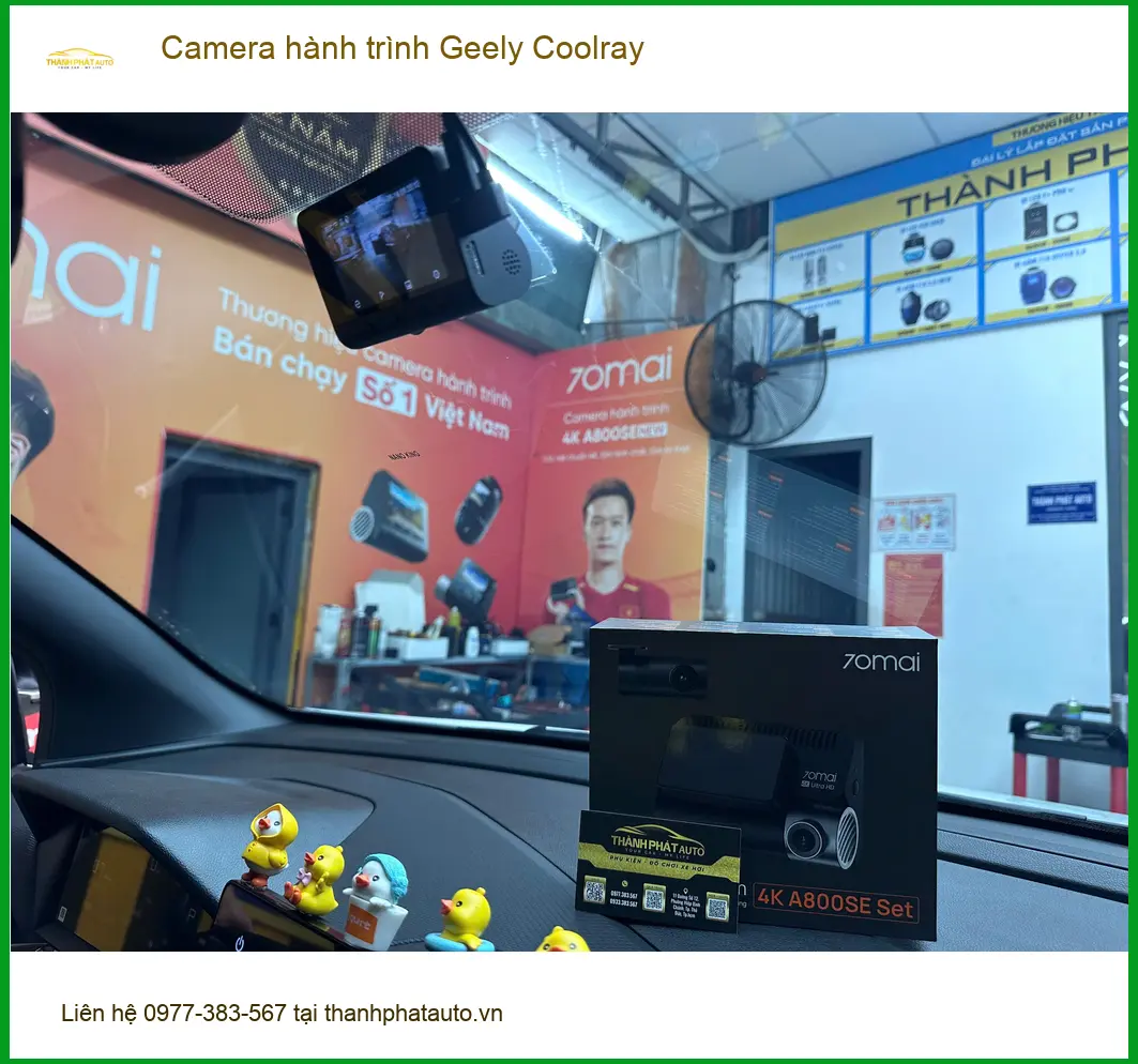 Địa chỉ lắp Camera hành trình Geely Coolray uy tín tại Quận 12 ảnh thực tế 2