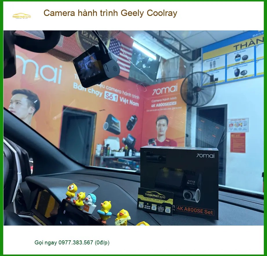 Địa chỉ lắp Camera hành trình Geely Coolray uy tín tại Quận 12 ảnh thực tế 3