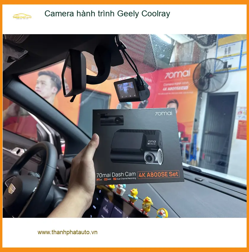 Địa chỉ lắp Camera hành trình Geely Coolray uy tín tại Quận 12 ảnh thực tế 4