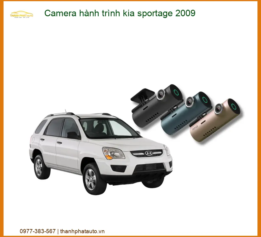 Camera Hành Trình Kia Sportage 2009 - Trung Tâm Lắp Đặt Uy Tín TPHCM