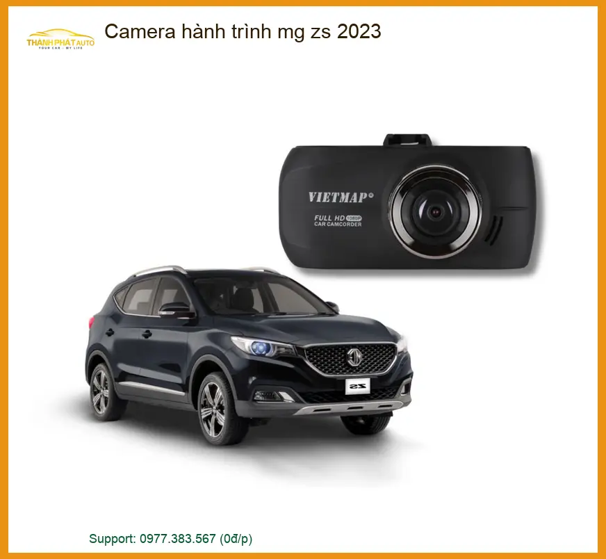 Camera hành trình MG ZS 2023 - Trung Tâm Lắp Đặt Chính Hãng TPHCM