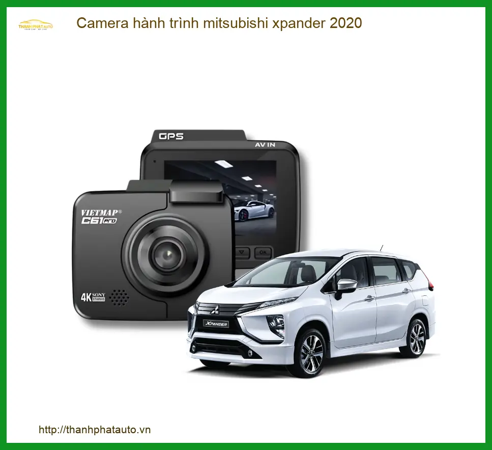 Camera hành trình Mitsubishi Xpander 2020 - Địa Chỉ Lắp Đặt Uy Tín TPHCM
